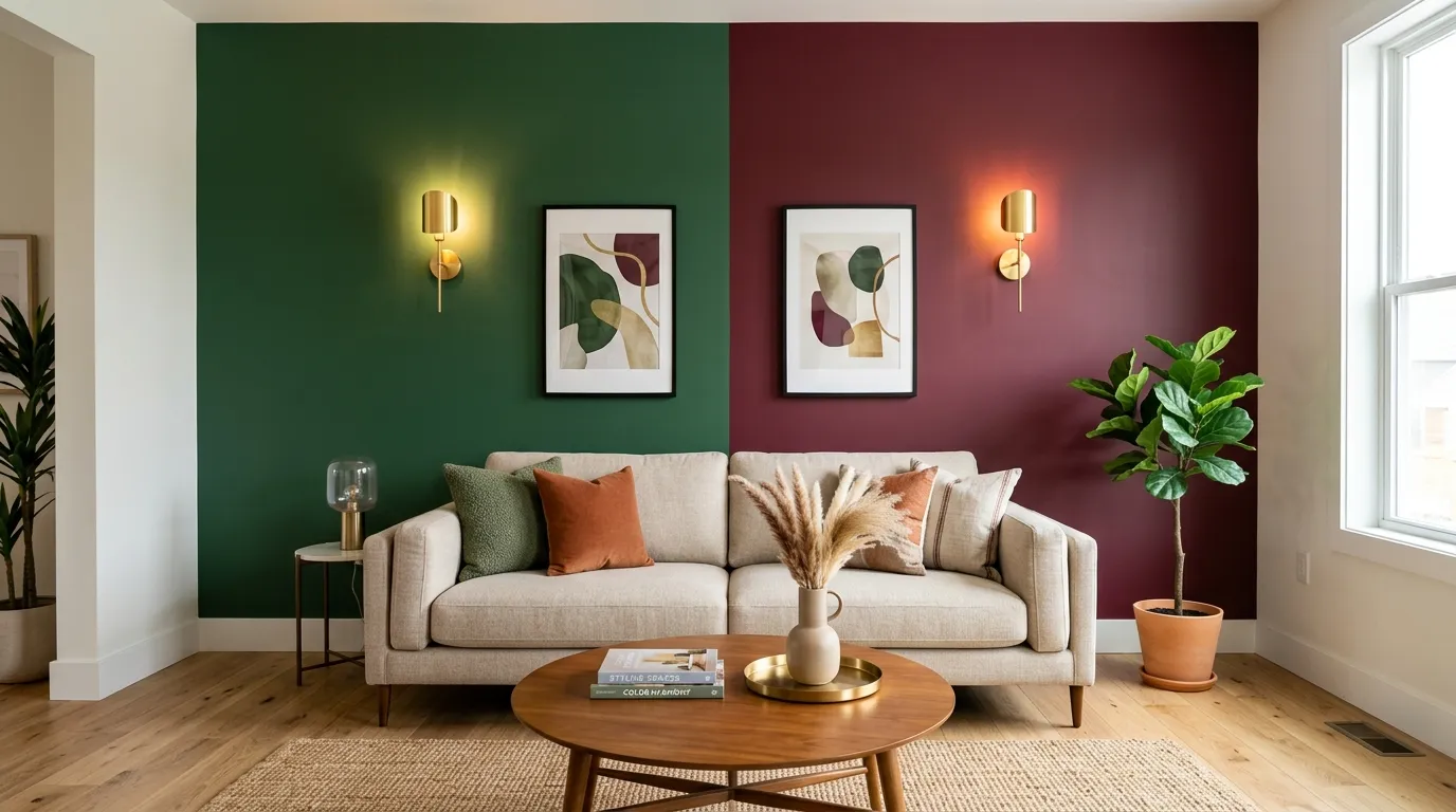 Two-Tone Accent Walls