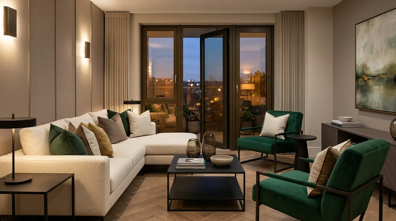 Velvet Accent Seating