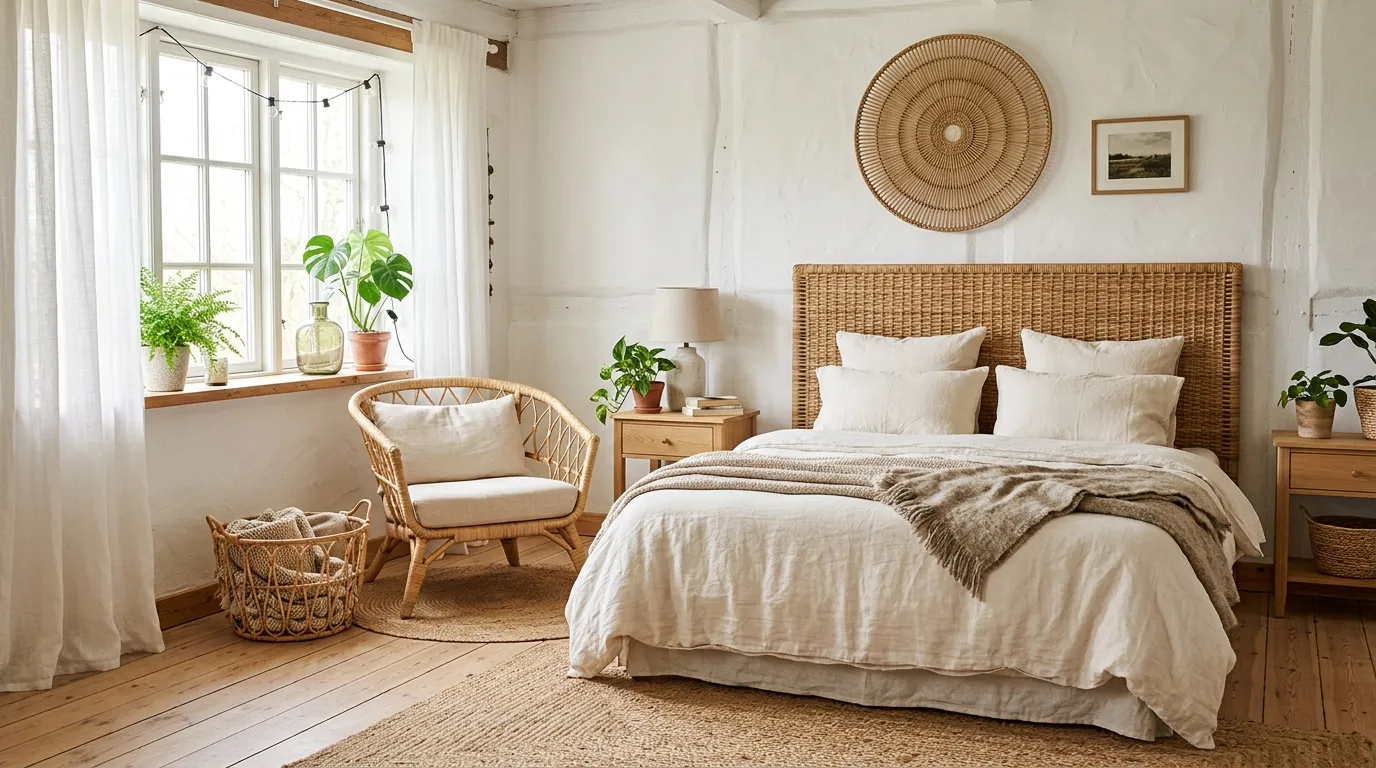 Woven Rattan Accents