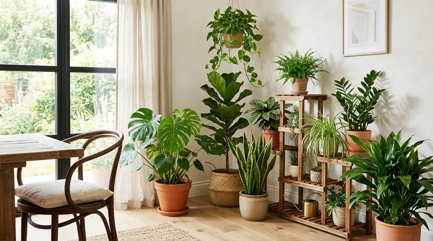 Dining Room Plant Corner