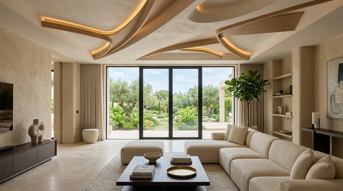 Sculptural Ceiling Designs