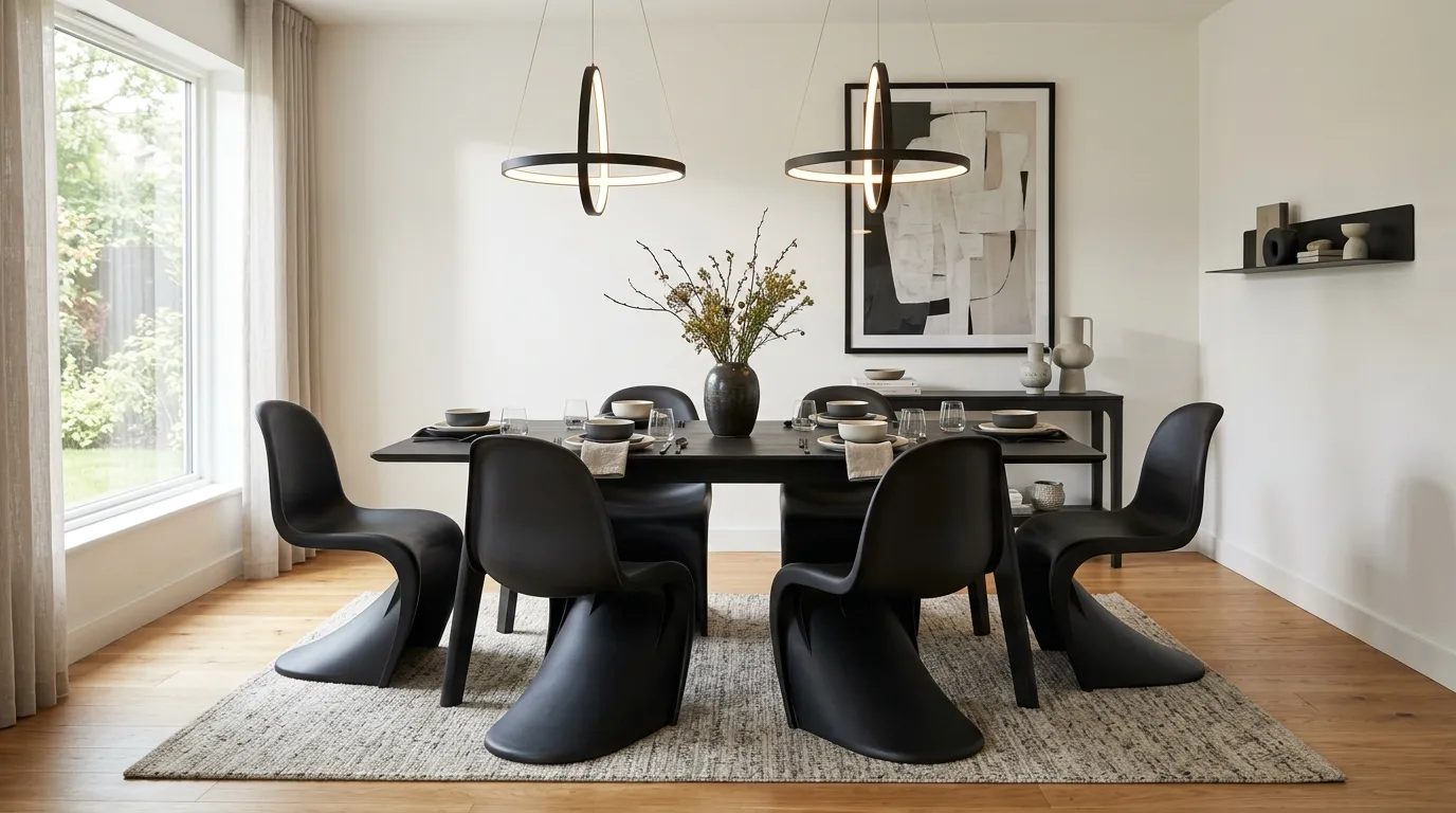 Sculptural Dining Chairs