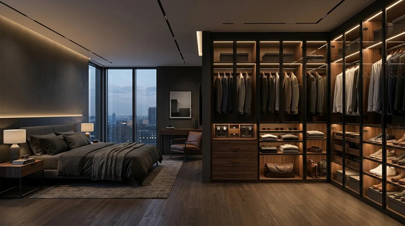 Walk-In Closet Display