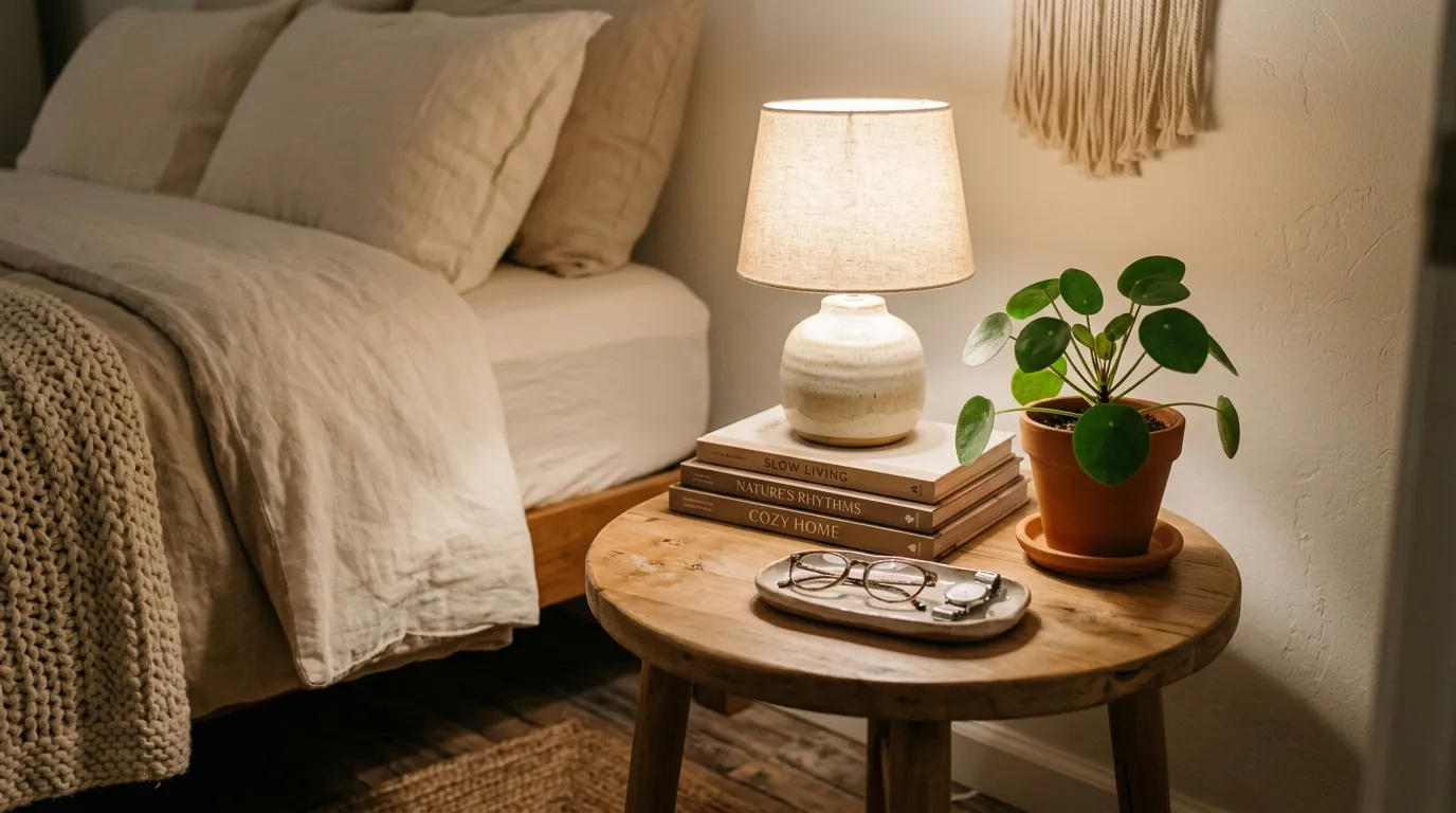 Minimal Boho Nightstand