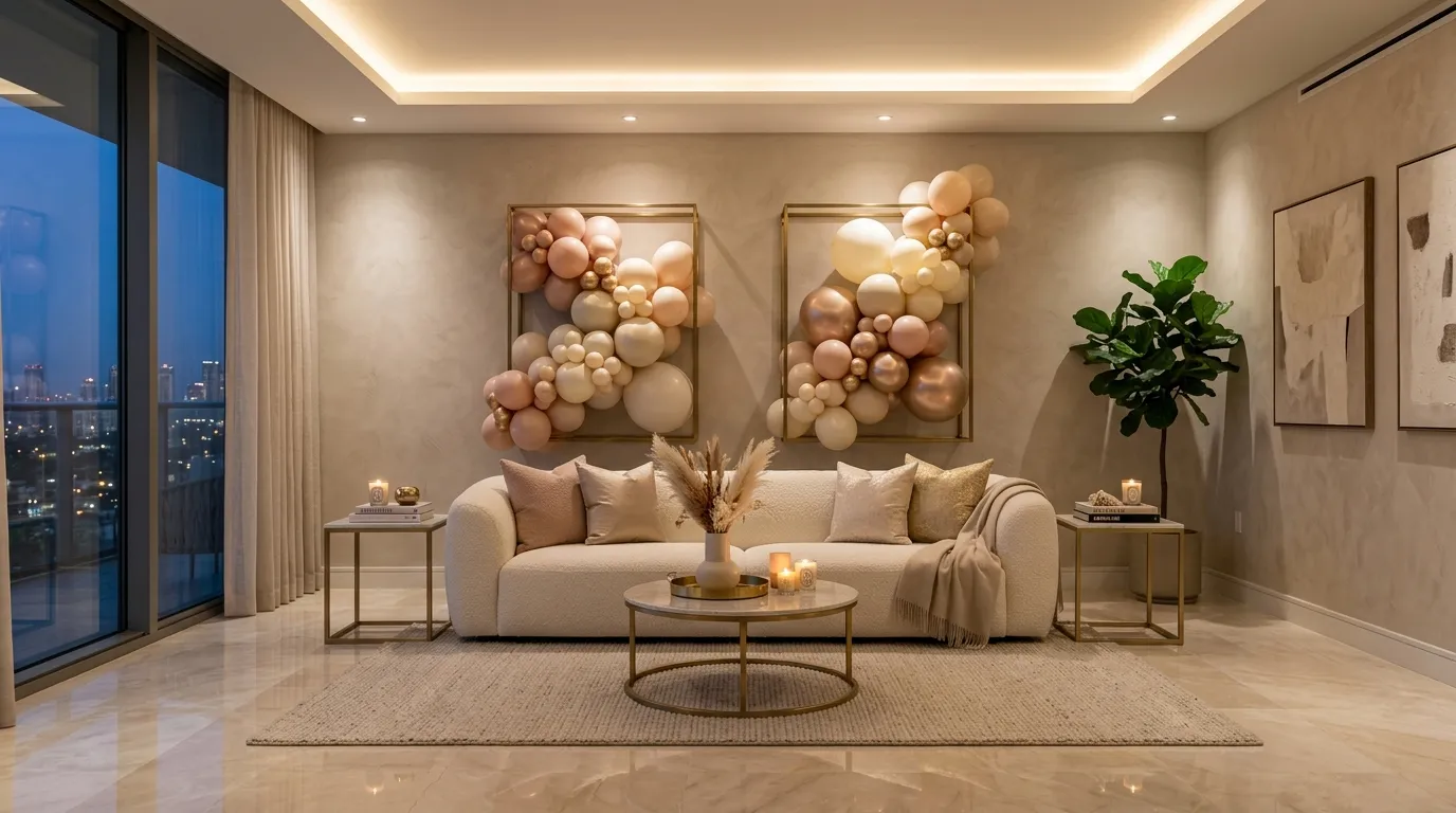 Sculptural Balloon Frames
