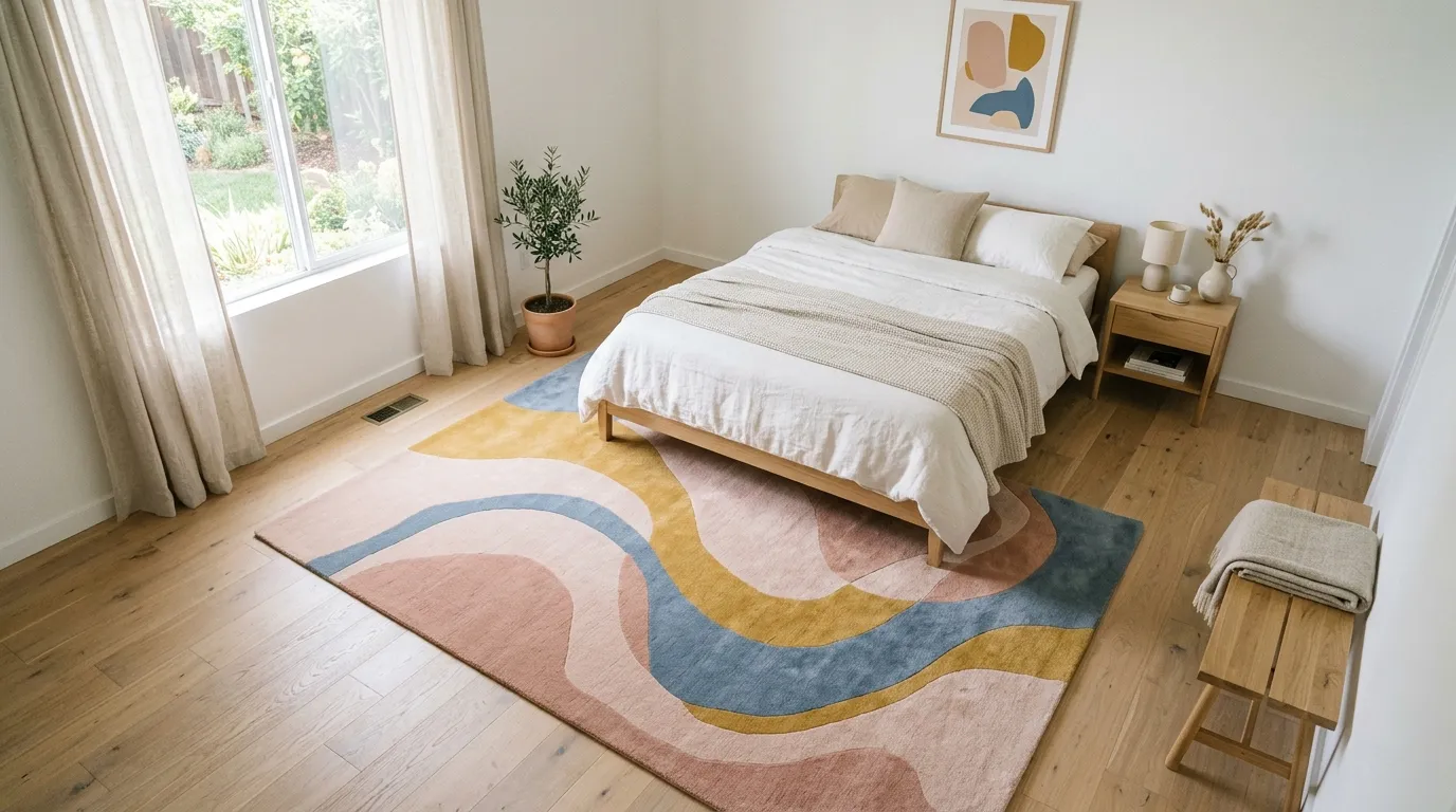 Abstract Color Rug