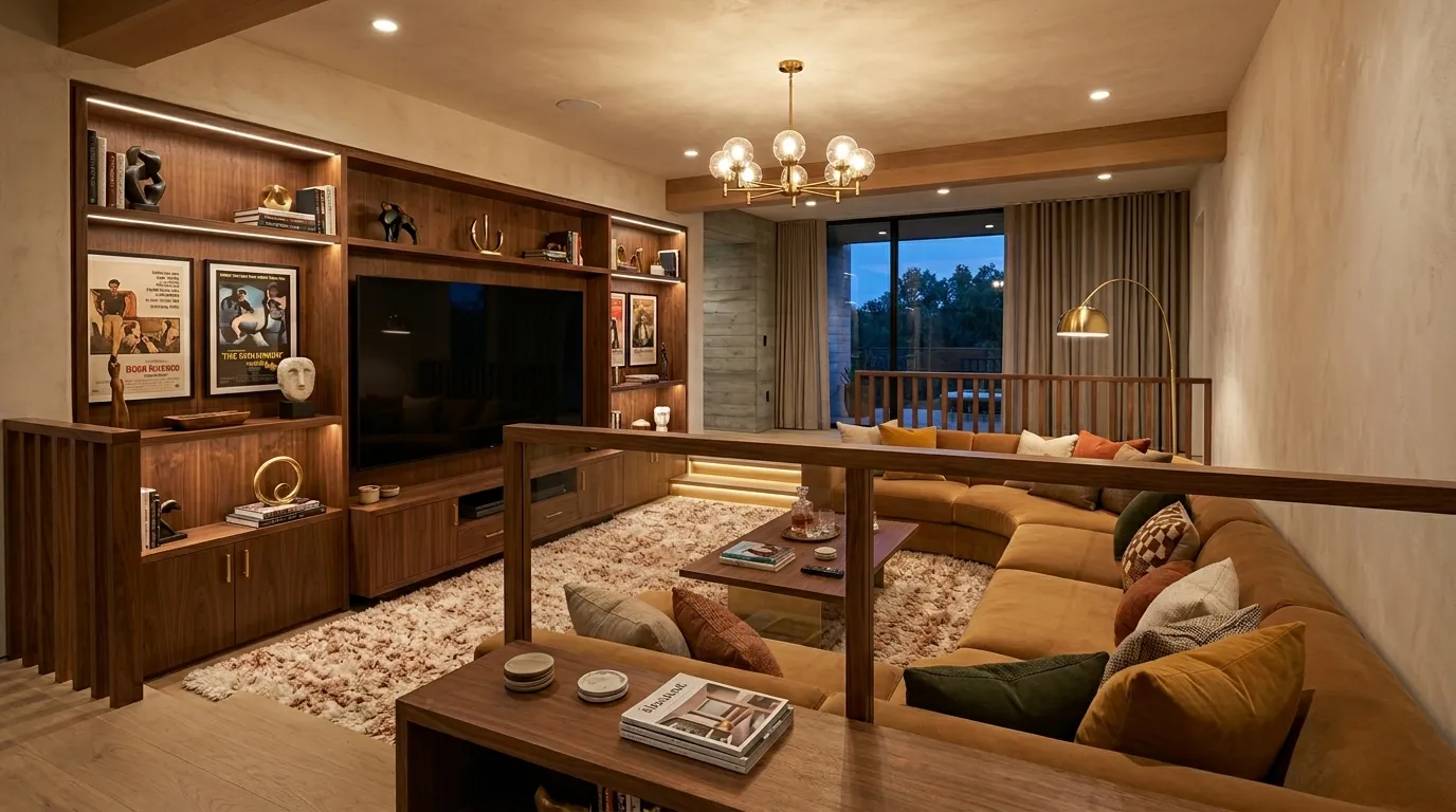 Sunken Media Lounge