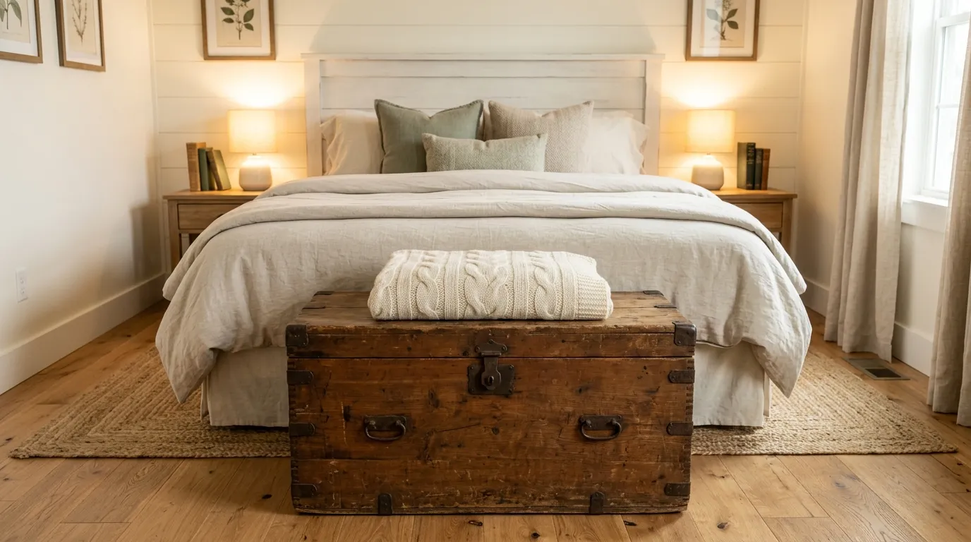 Vintage Trunk Storage