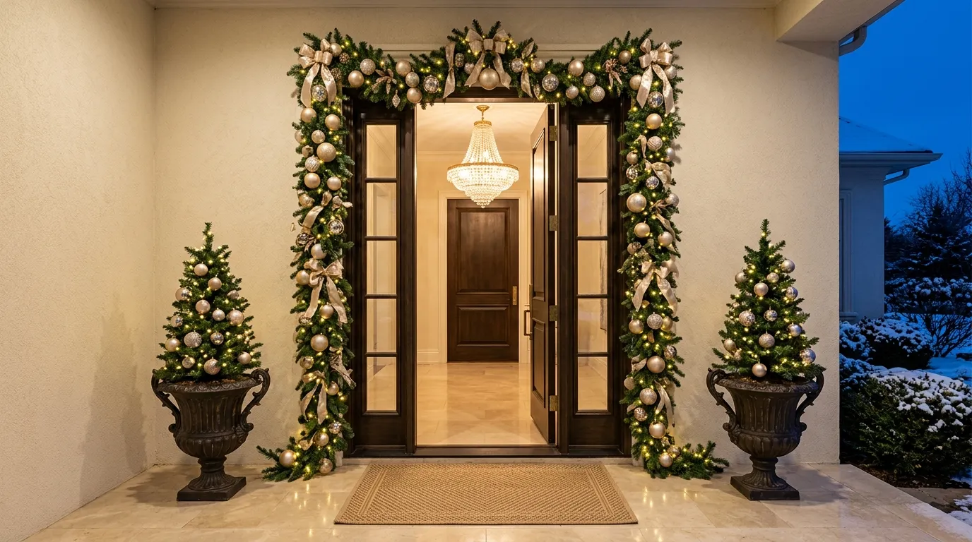 Grand Holiday Chandelier