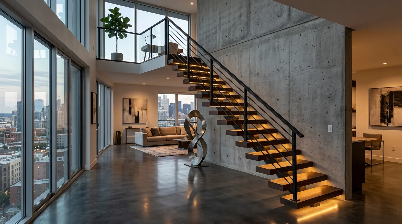 Floating Stair Lighting