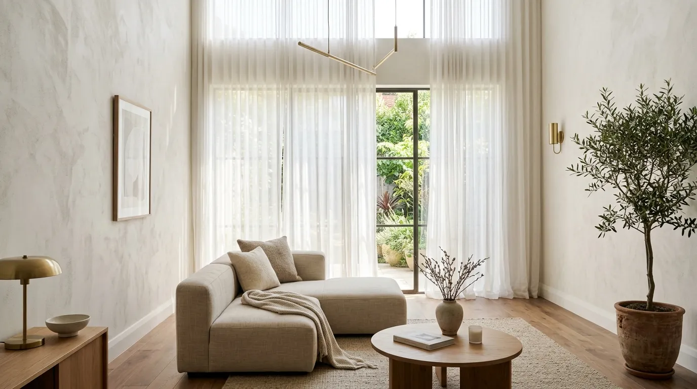 Floor-To-Ceiling Sheers