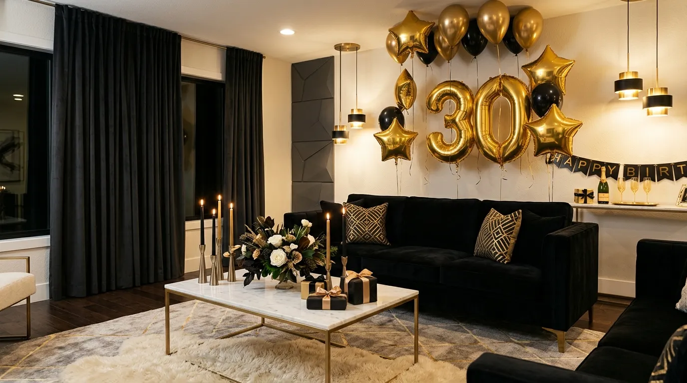 Gold Accent Setup