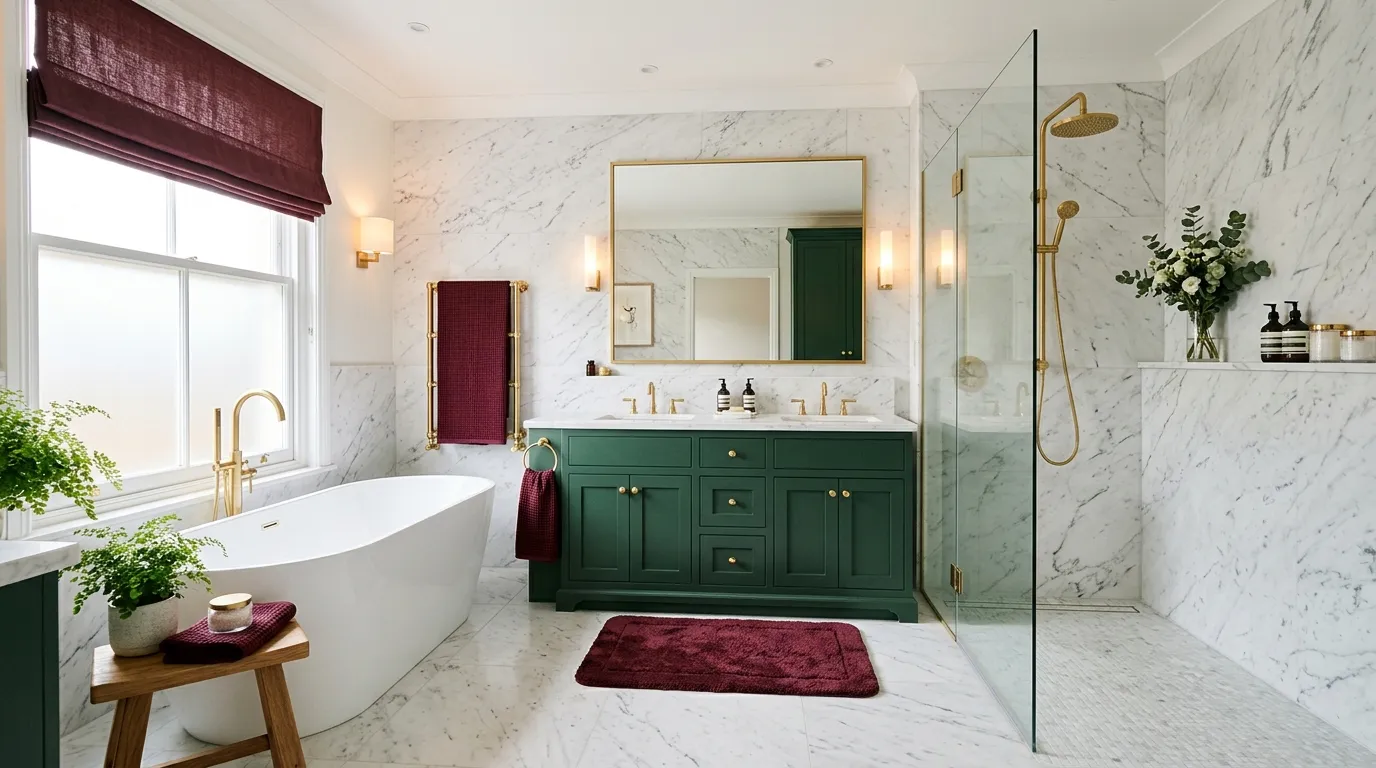 Marble and Color Contrast