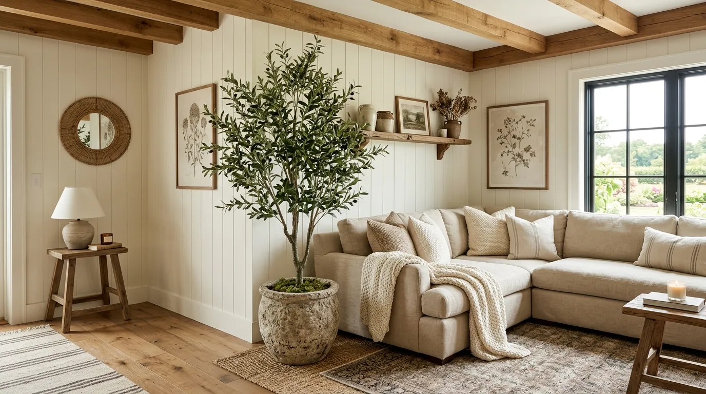 Oversized Olive Tree