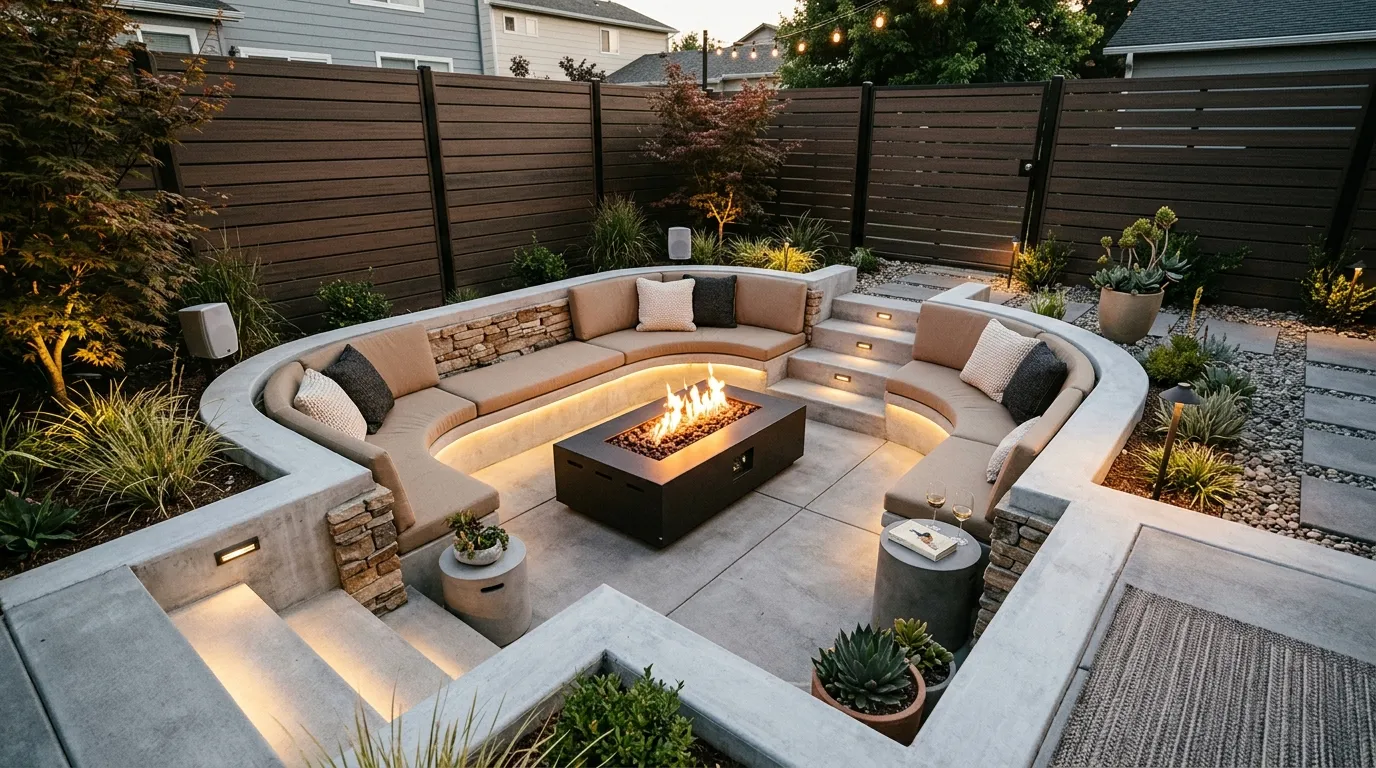 Sunken Fire Pit
