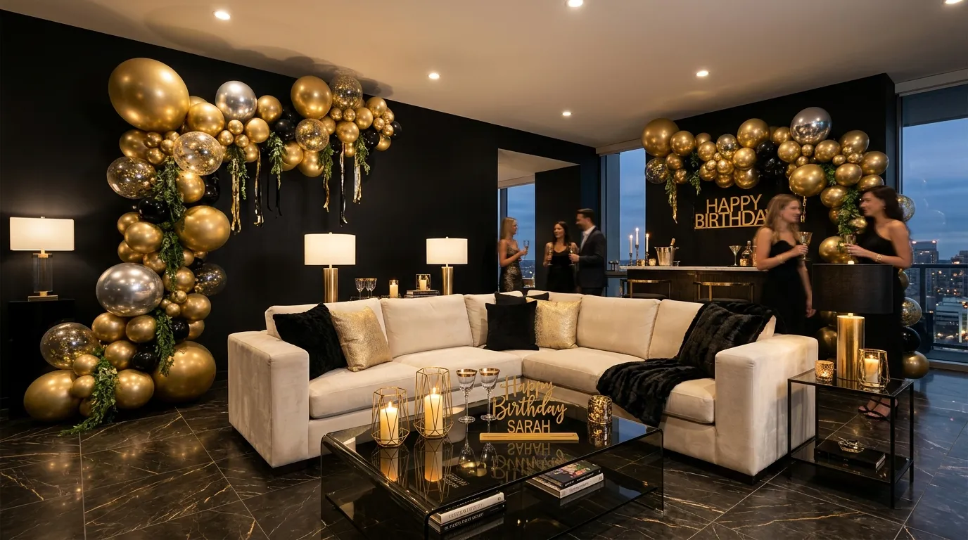 Black And Gold Luxe