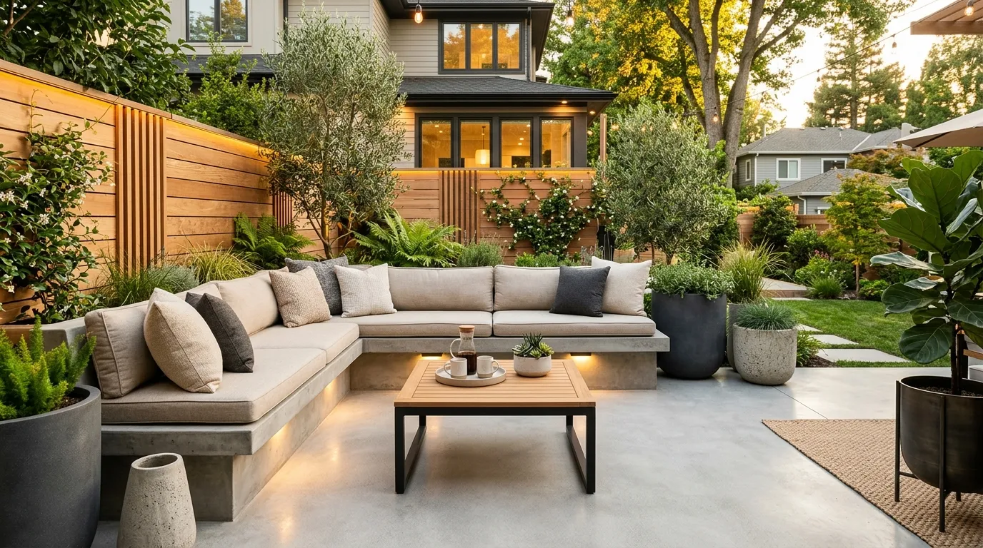 Built-In Bench Border