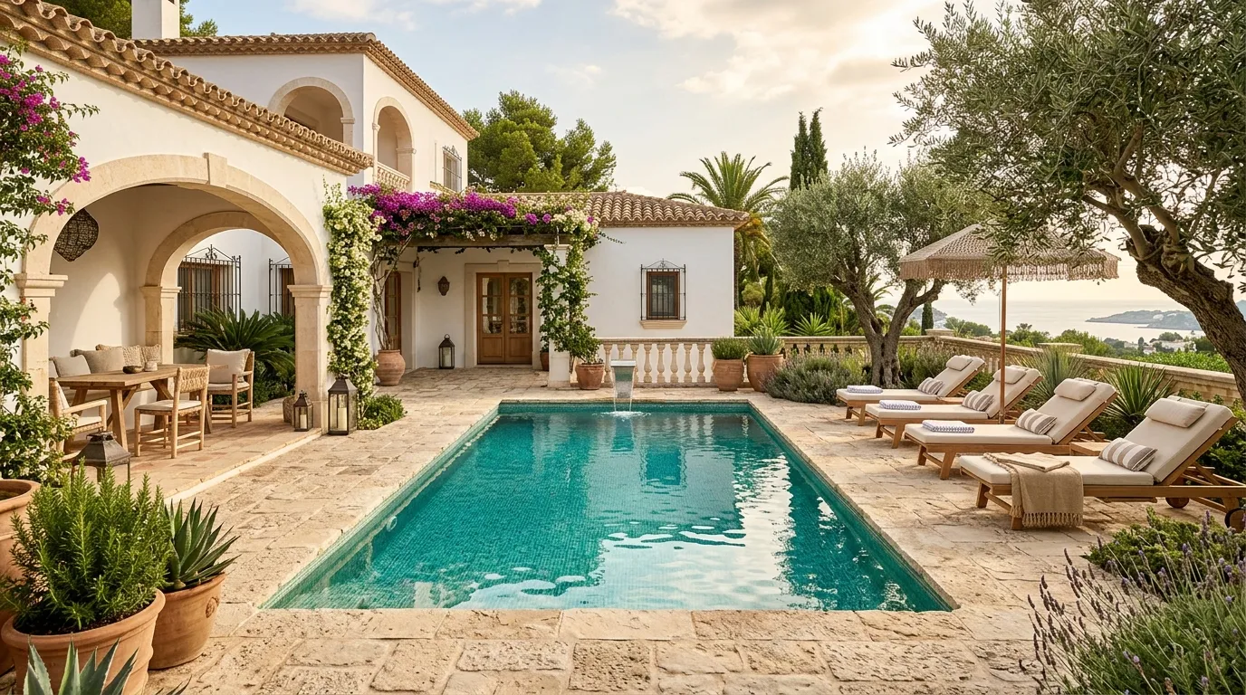Coastal Stone Courtyards