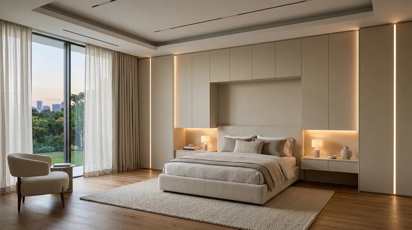 Hidden Storage Walls