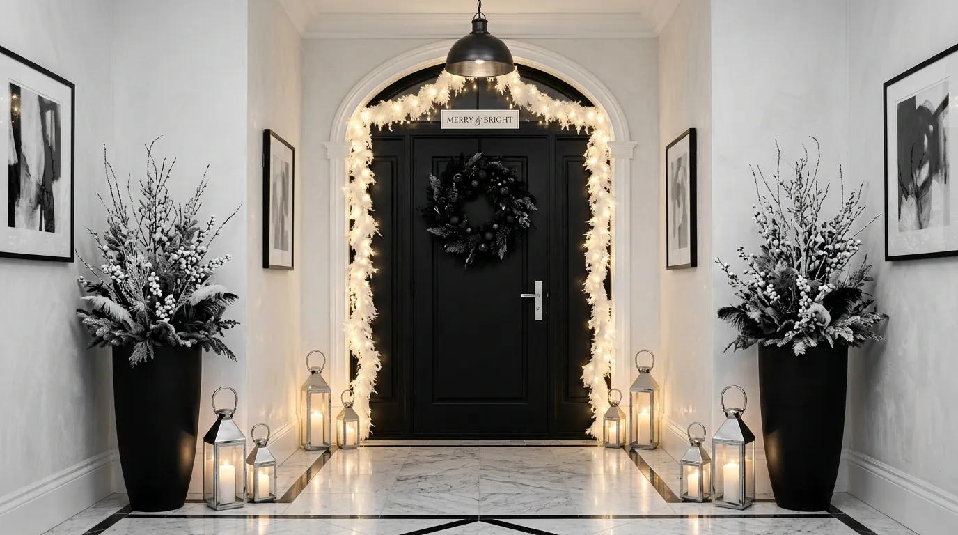 Monochrome Winter Luxe