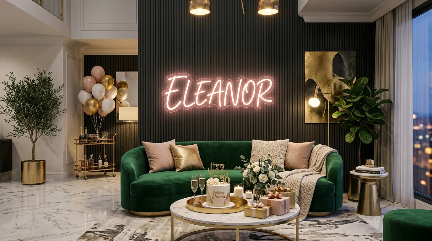 Neon Name Sign