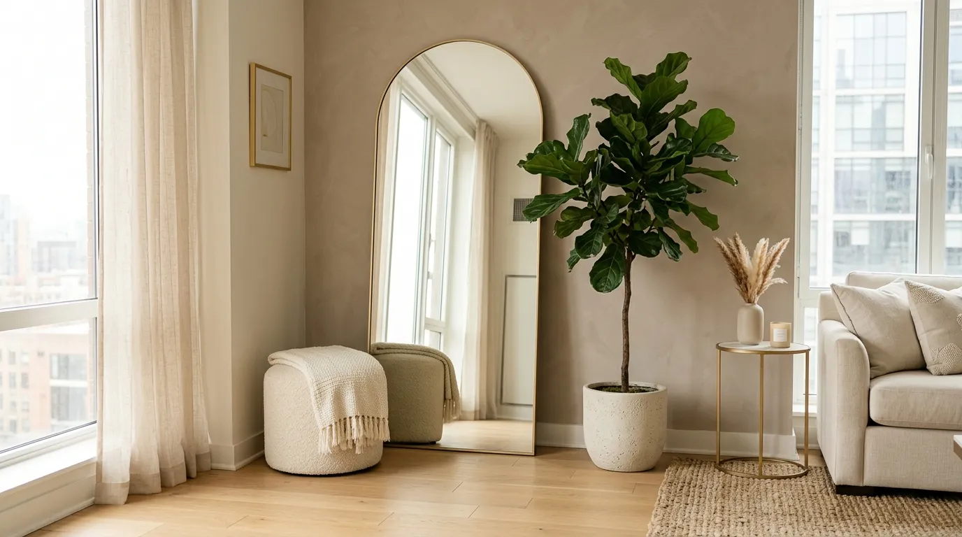 Oversized Floor Mirror