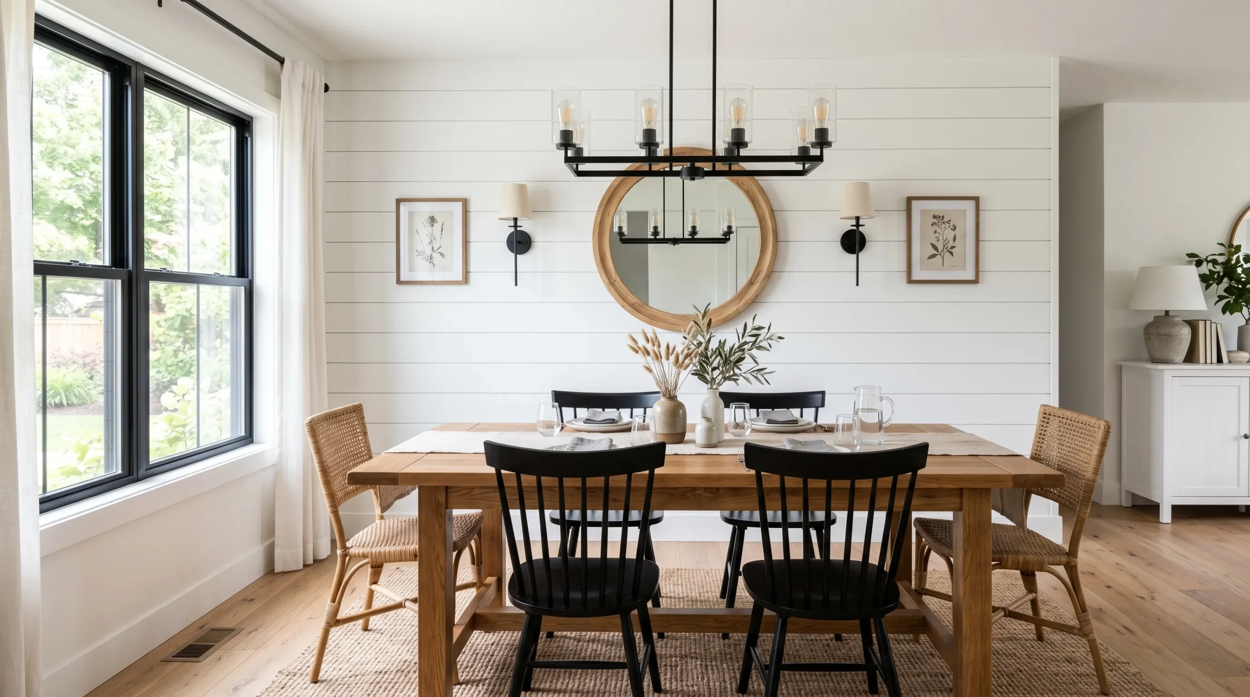 Shiplap Accent Wall