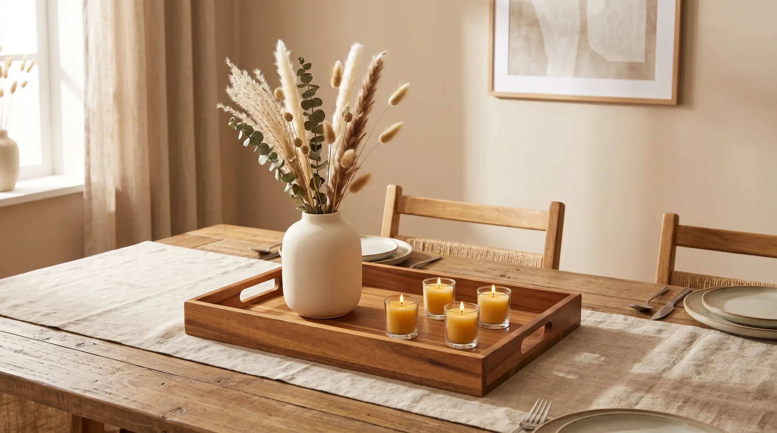 Wooden Tray Styling