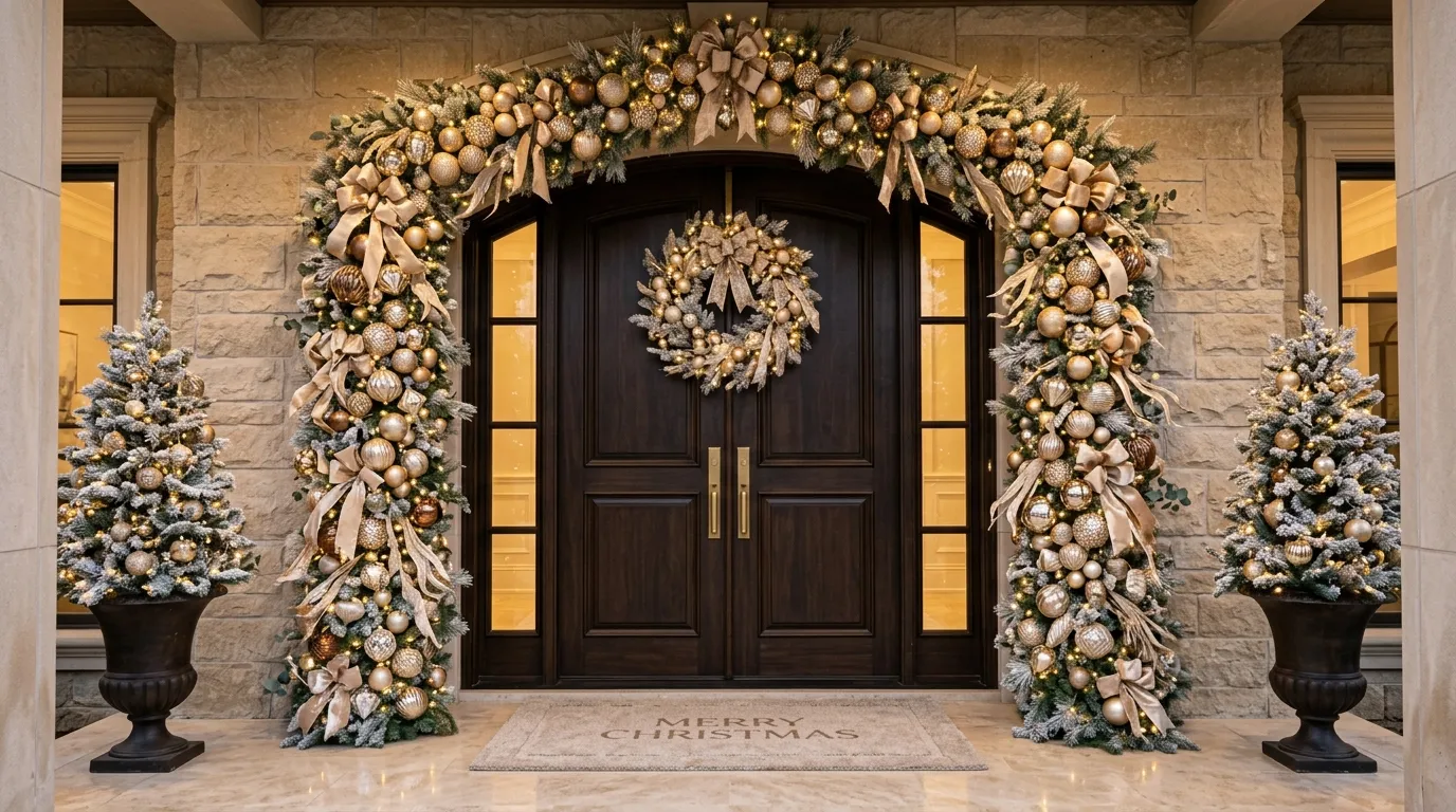 Champagne Ornament Wall