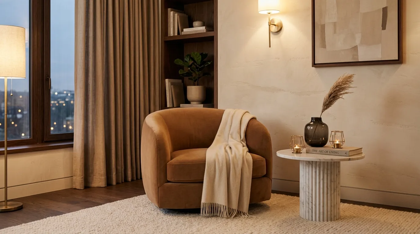 Curved Accent Seating