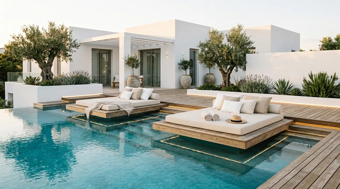 Floating Daybed Decks