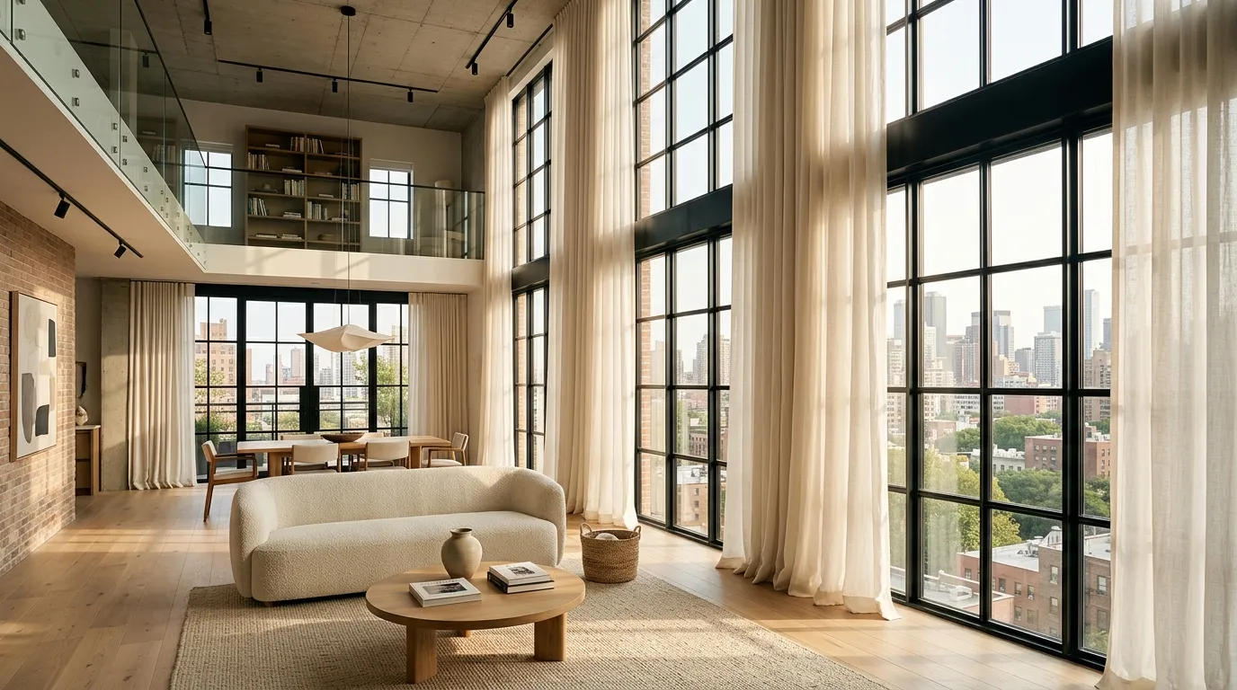 Floor-To-Ceiling Drapery