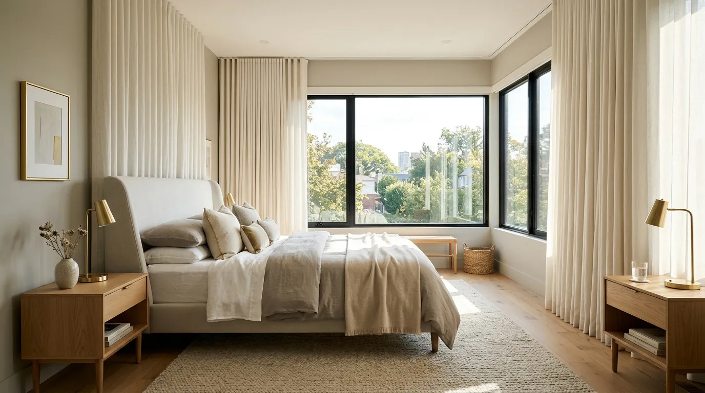 Floor-To-Ceiling Drapes