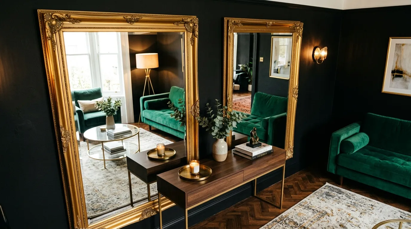 Gold Framed Mirrors