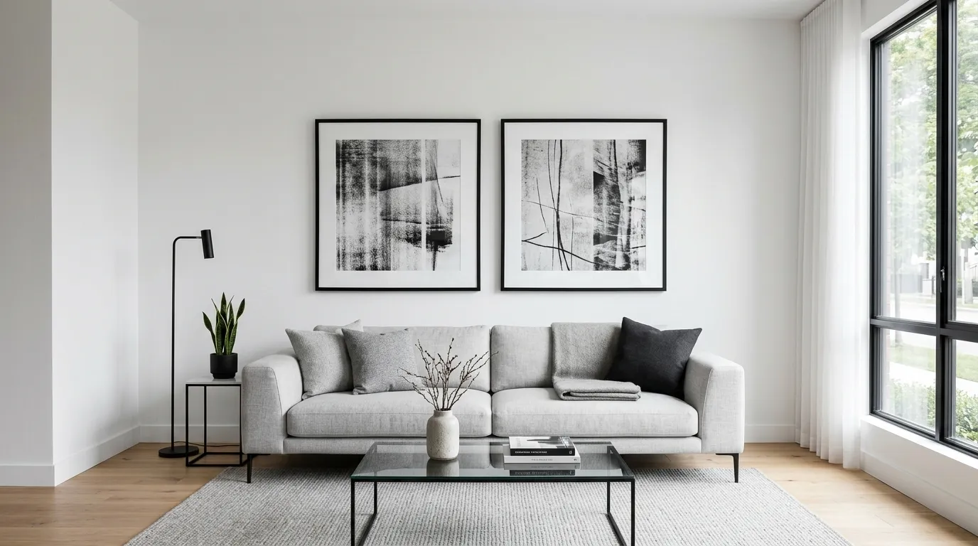 Minimal Black Frame Duo