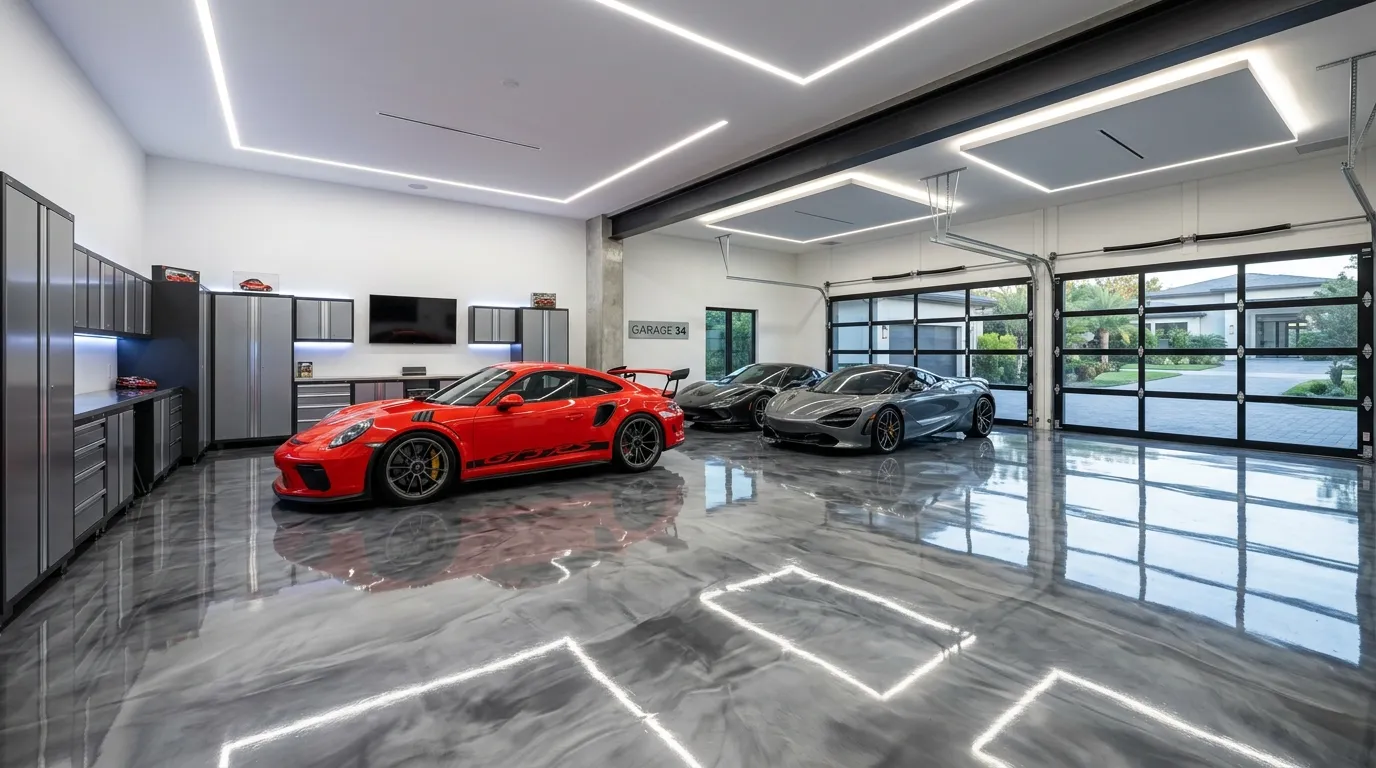 Polished Epoxy Floors