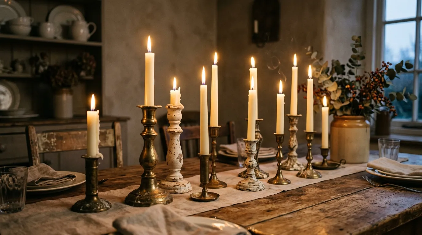 Vintage Candle Holders