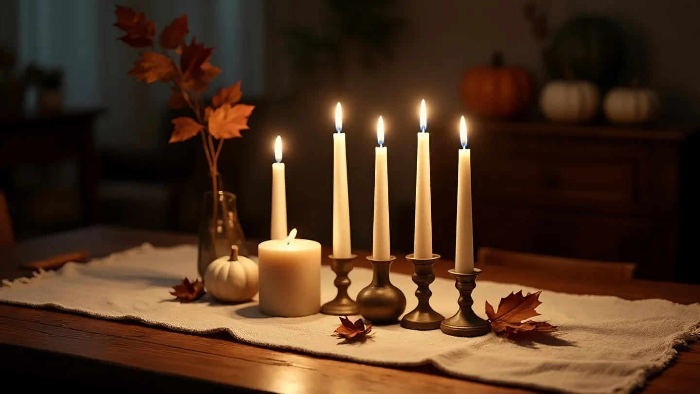 Candle Cluster Display