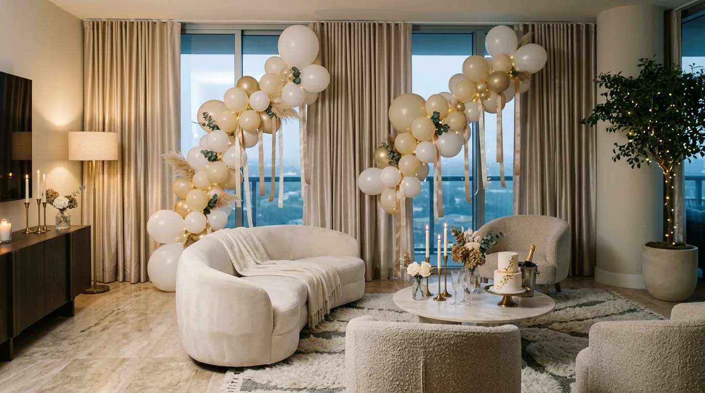 Champagne Satin Accents