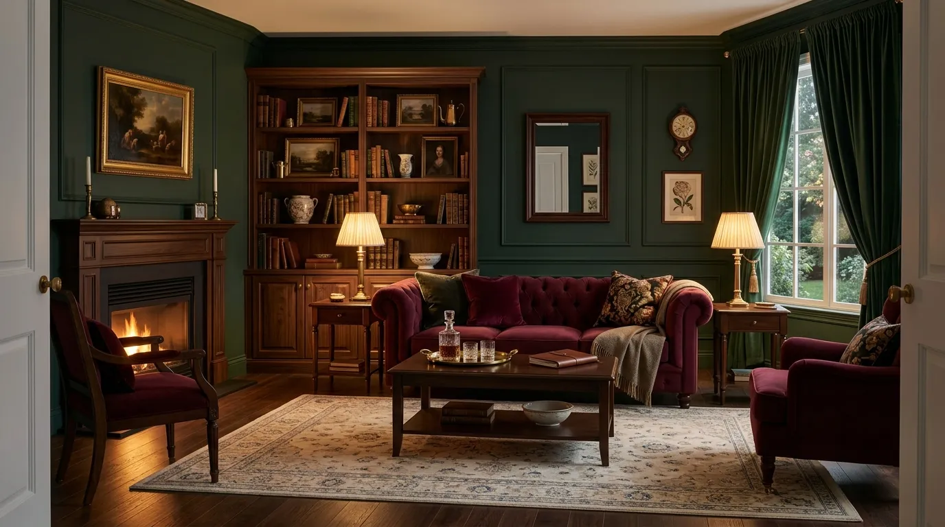 Dark Wood Elegance