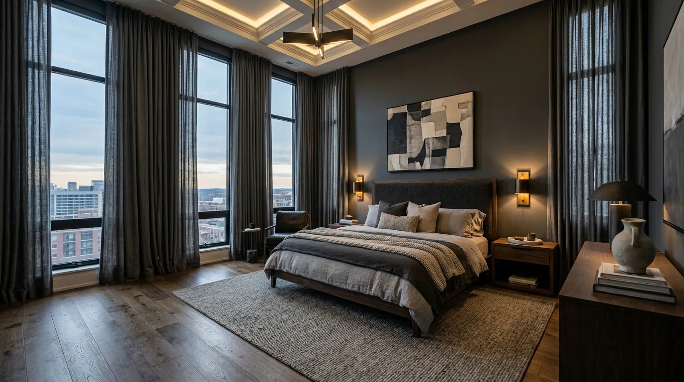 Floor-To-Ceiling Curtains