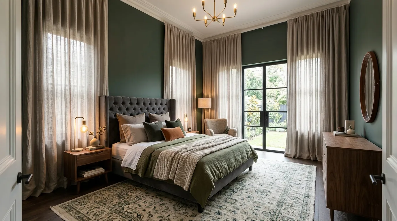 Floor-To-Ceiling Drapes