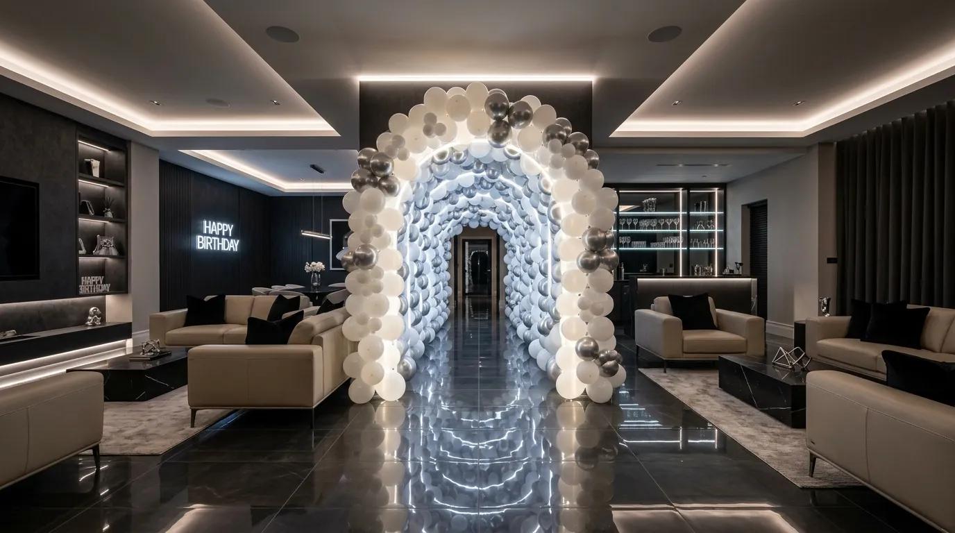 LED Balloon Tunnel
