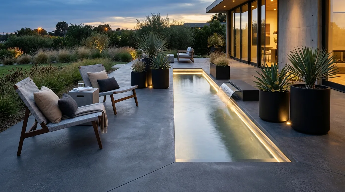 Linear Water Feature