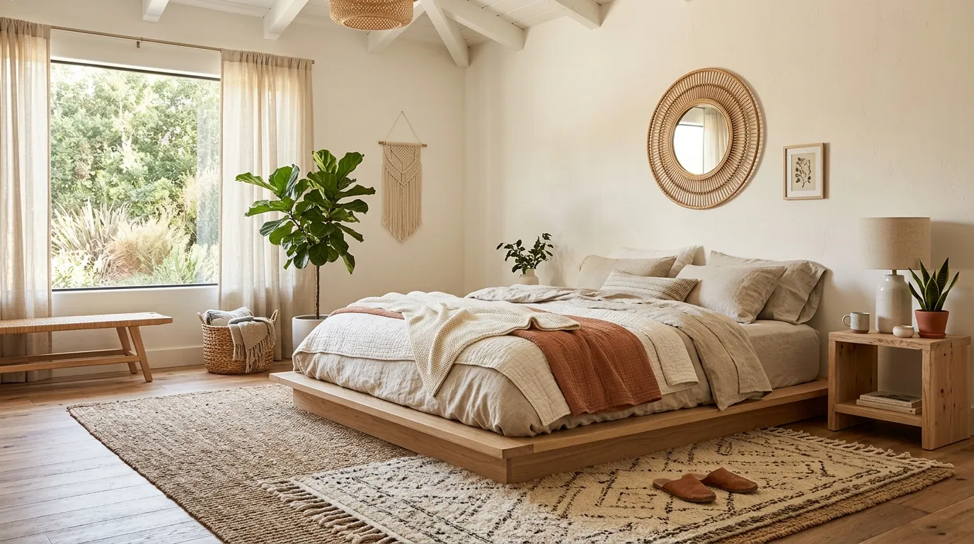 Low Platform Bed