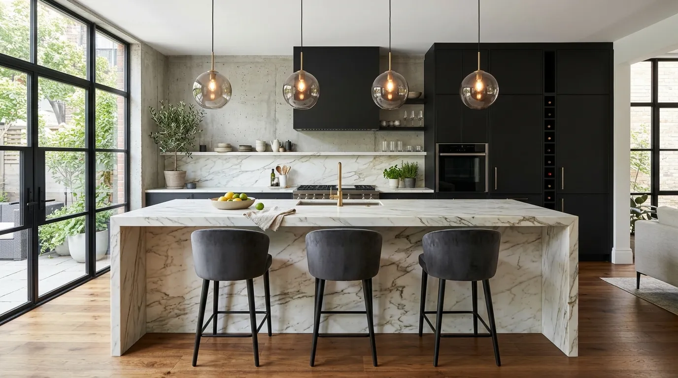 Marble Island Centerpiece