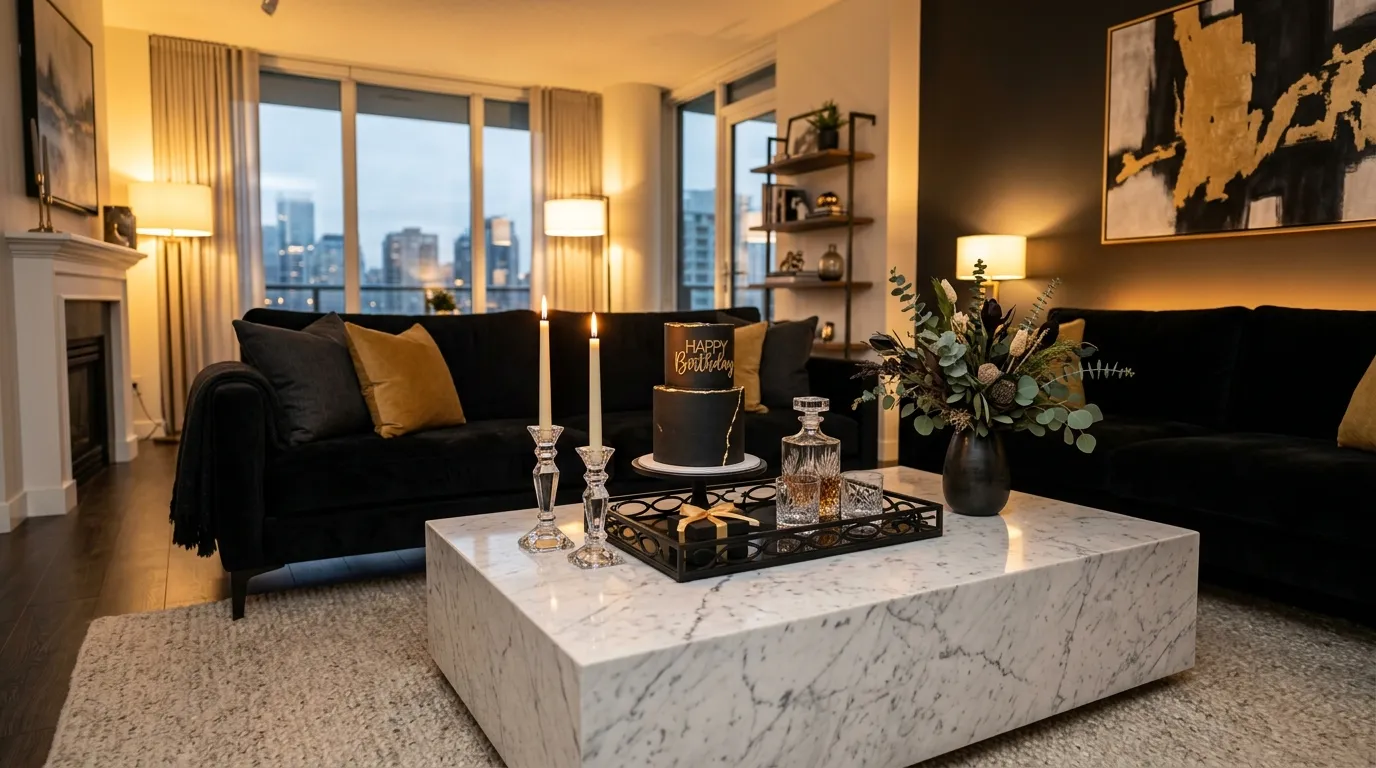 Marble Table Styling