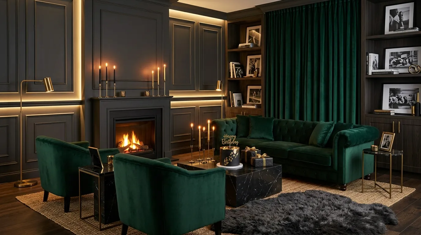 Velvet Lounge Styling