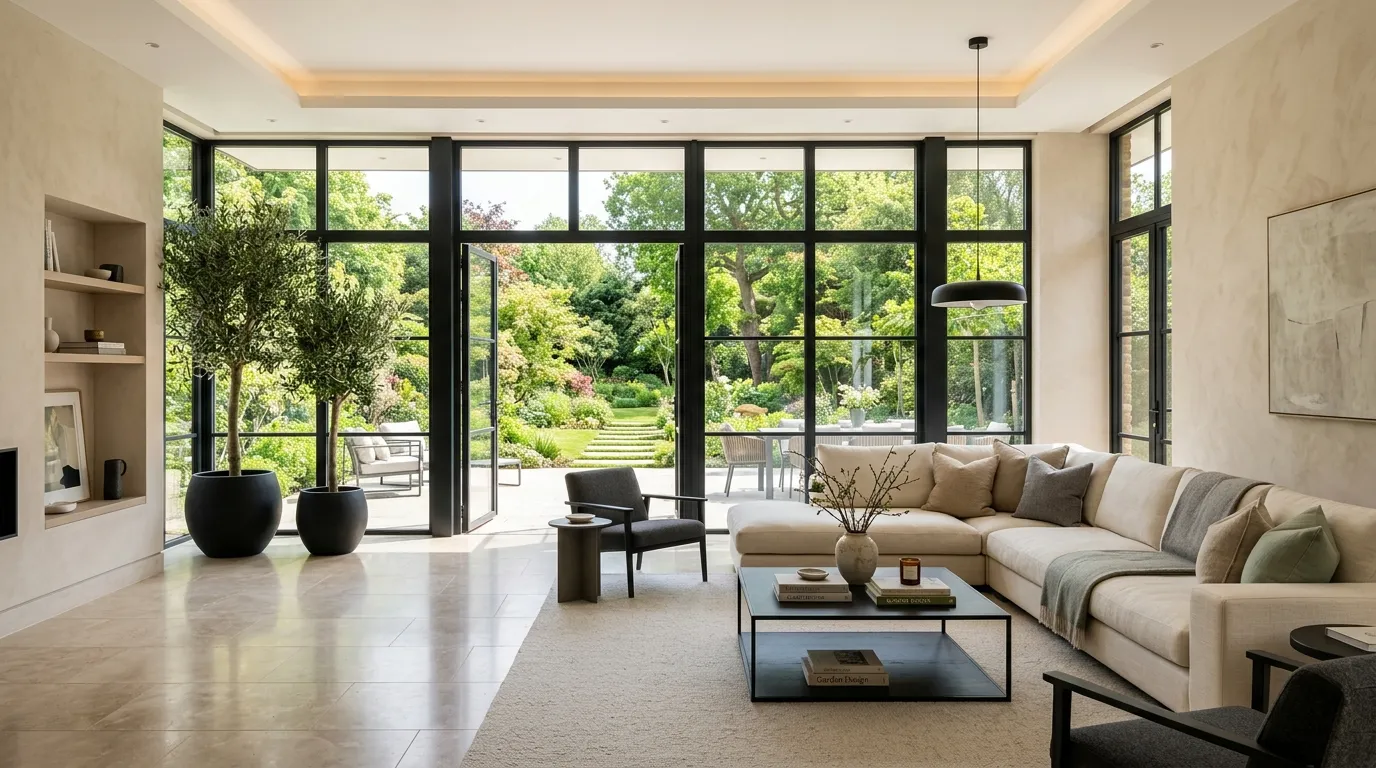 Floor-To-Ceiling Glass