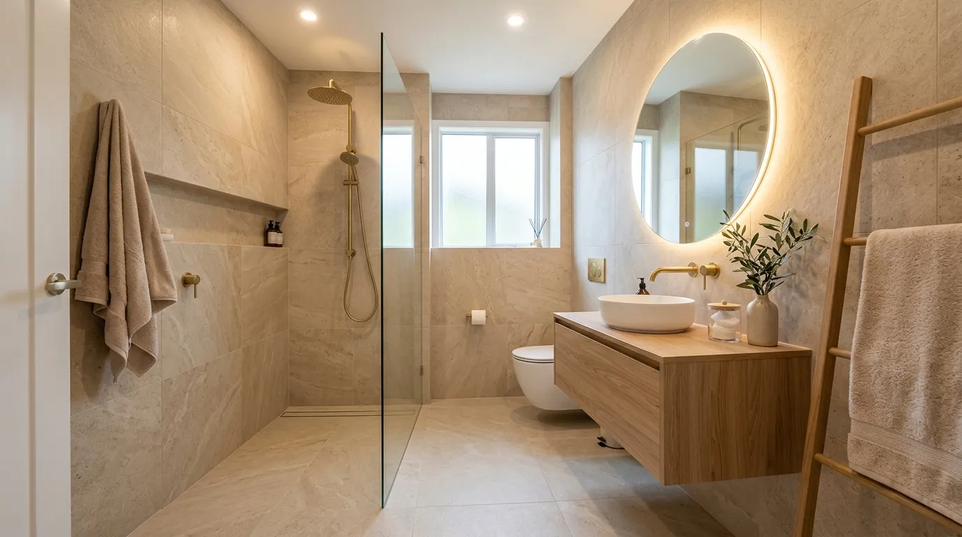 Glass Shower Panel
